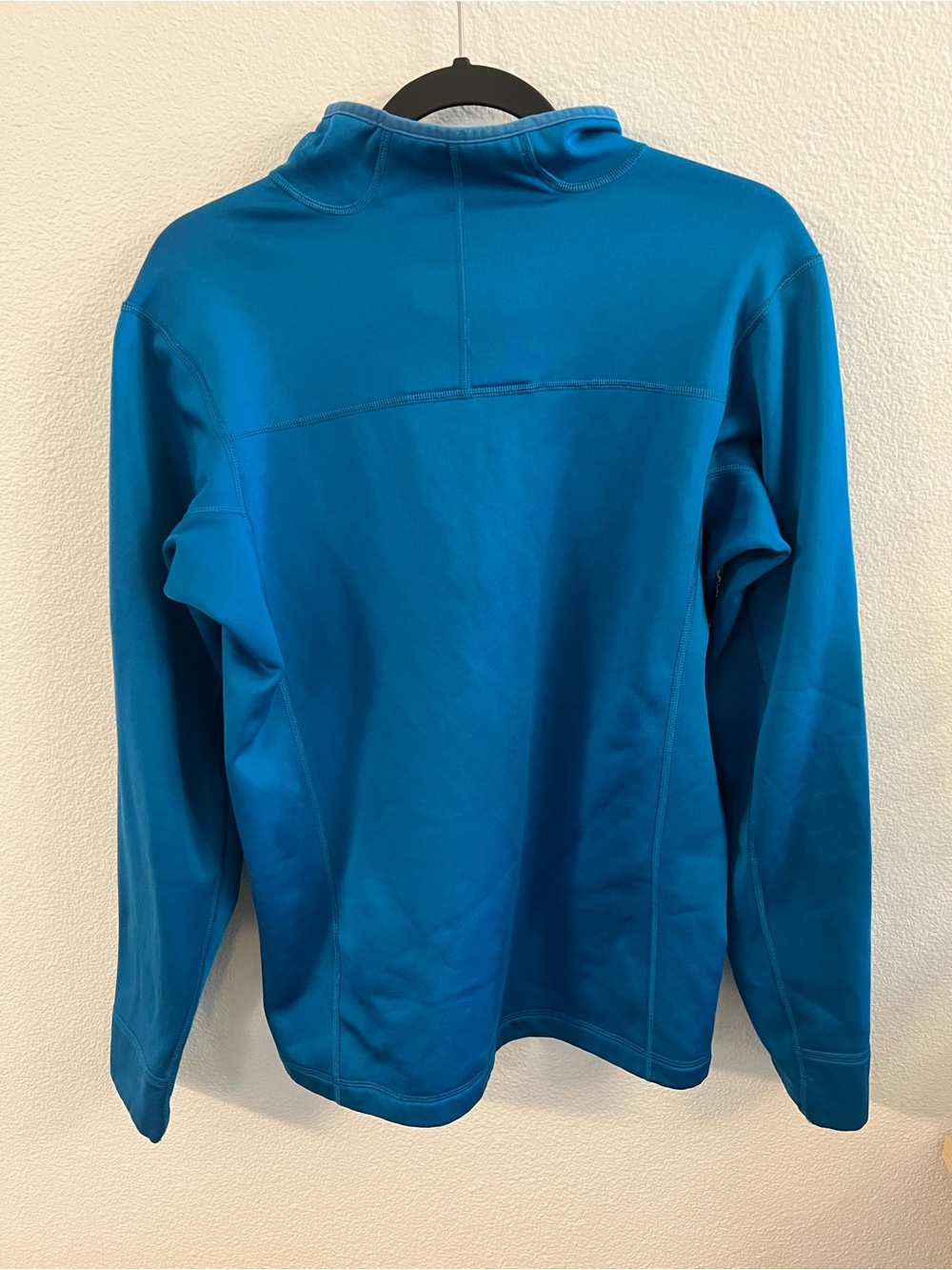 Patagonia Men's Teal Blue Crosstrek 1/4-zip - small - Picture 3 of 4